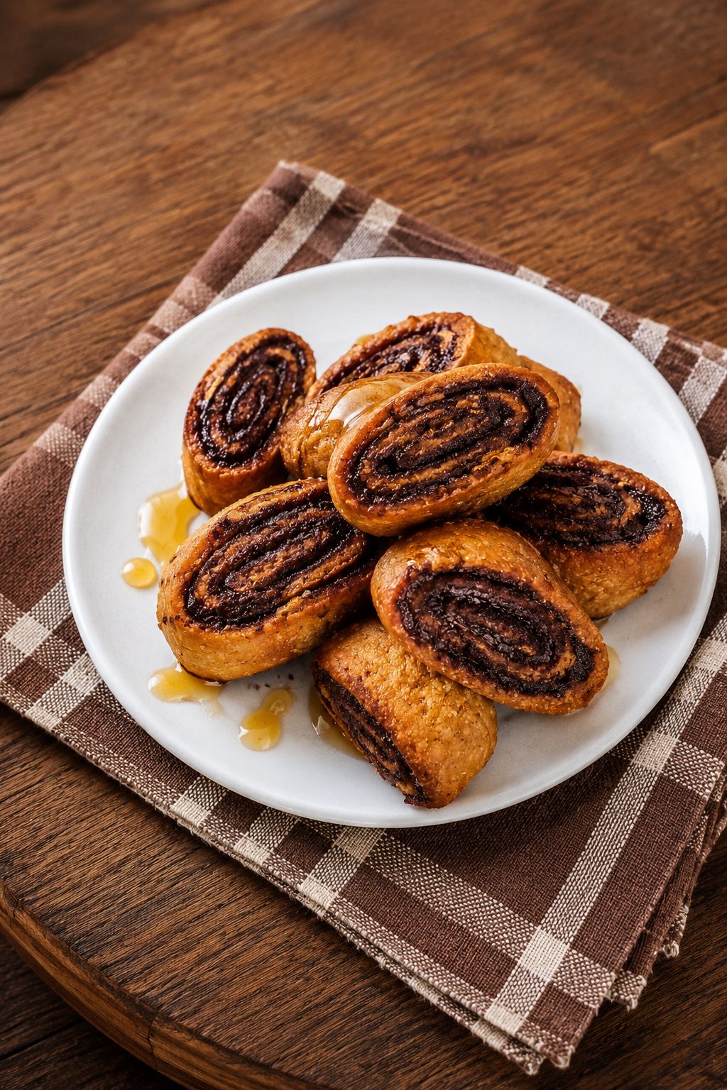 רולדות במילוי שוקולד