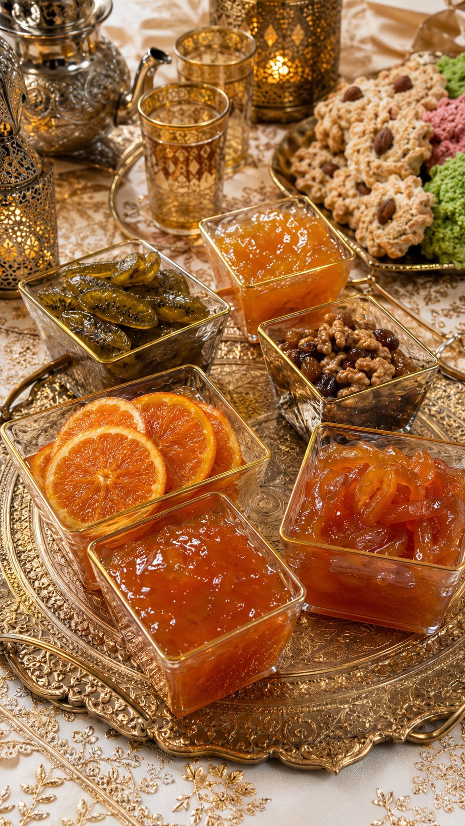 מתוקים מרוקאיים — מארז ריבות וממתקים